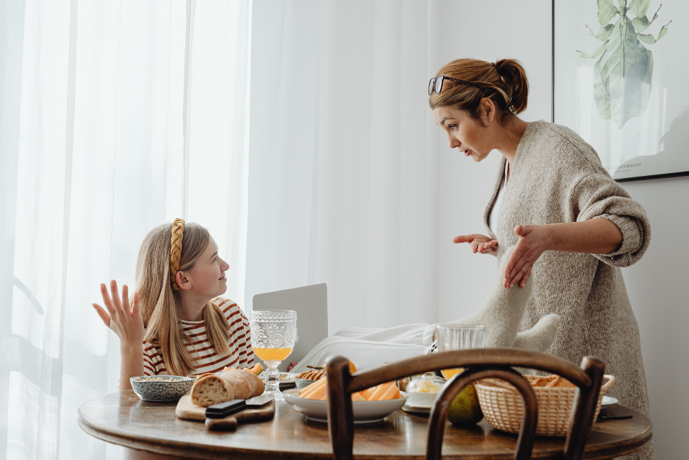 calor y ansiedad, irascibilidad en familia